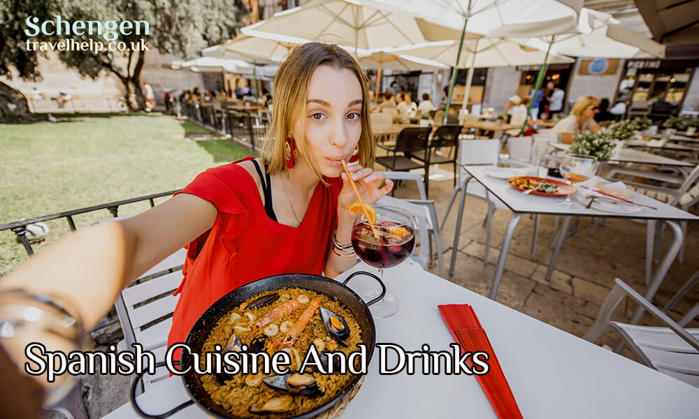 Spanish Cuisine And Drinks